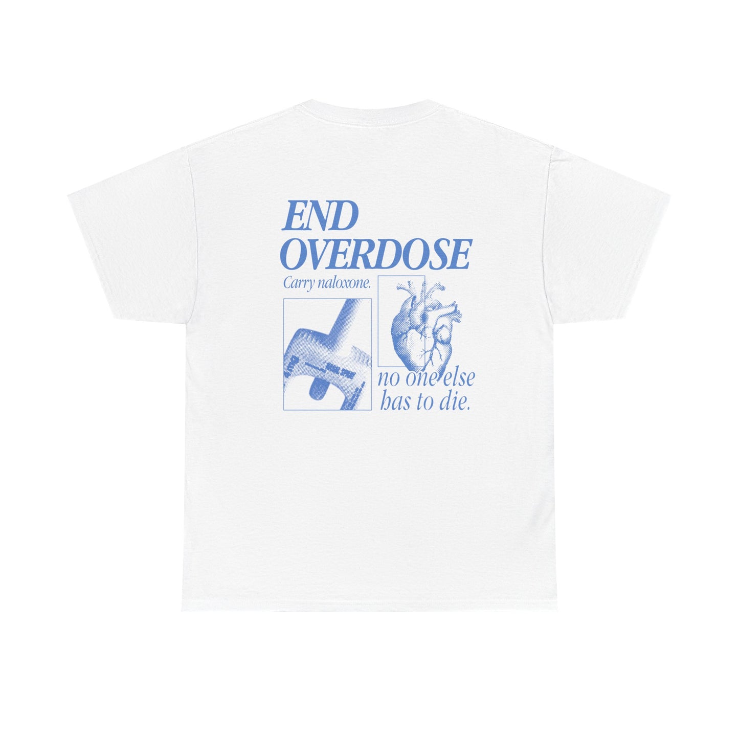 Carry Naloxone Heart T-Shirt