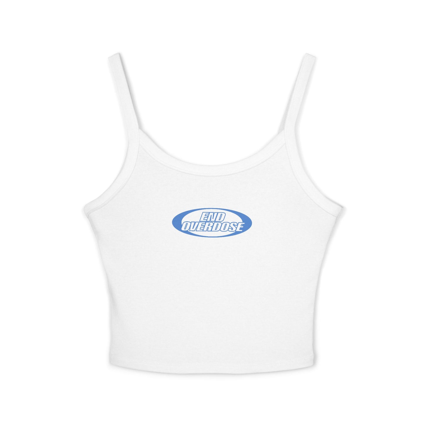 End Overdose Circle Logo Spaghetti Tank