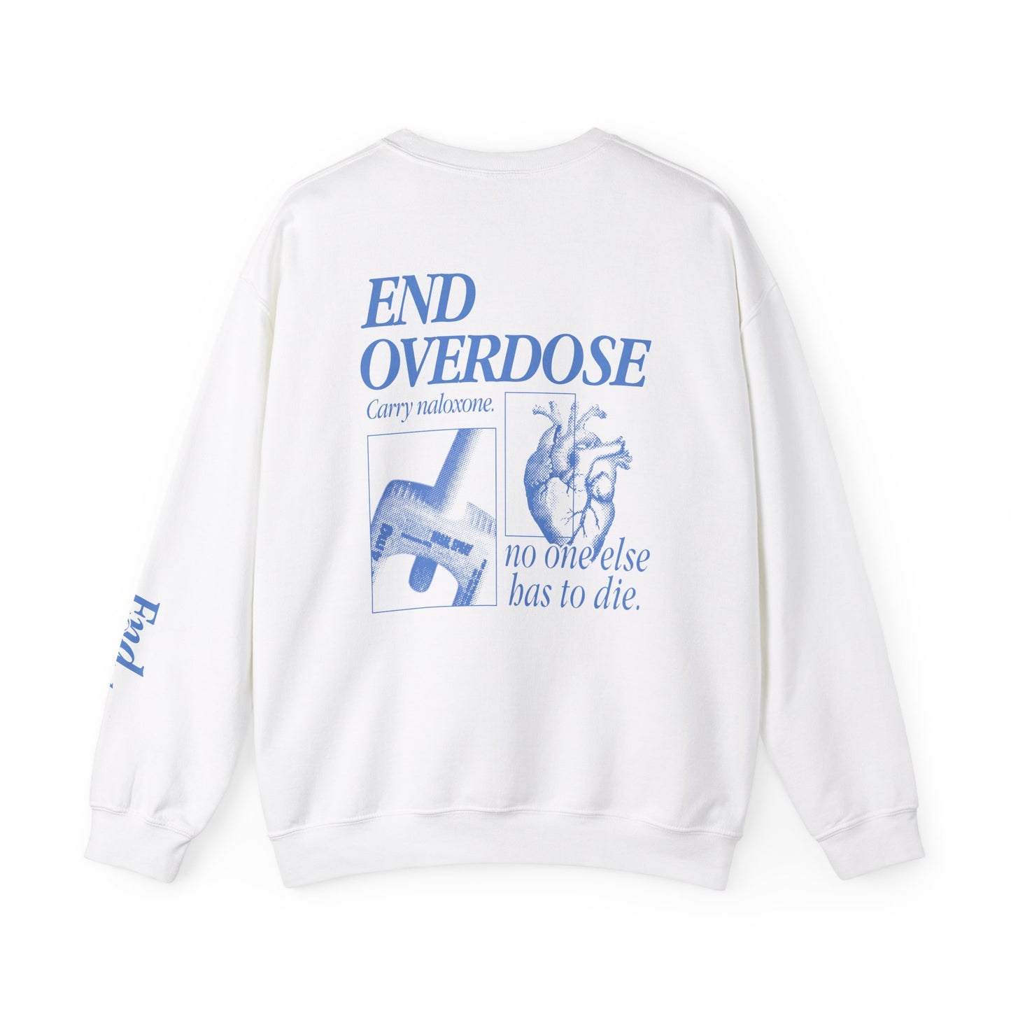 Carry Naloxone Heart Crewneck