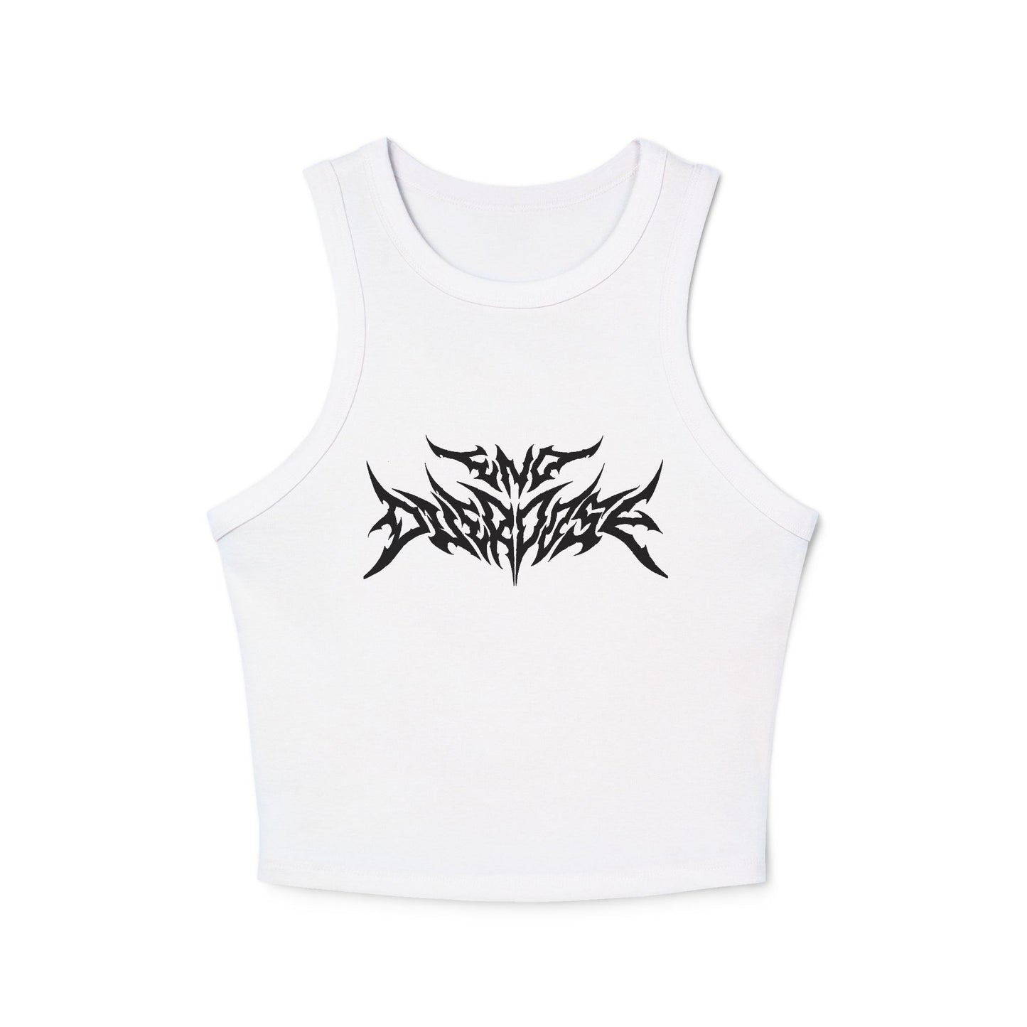 Heavy Metal Logo - Micro Rib Racer Tank