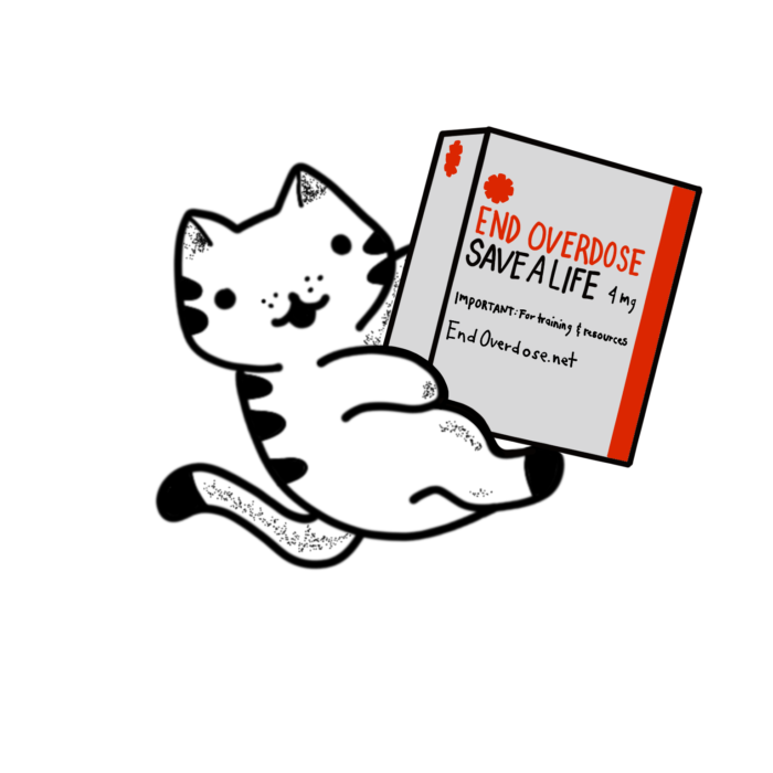 BULK Narcat Sticker