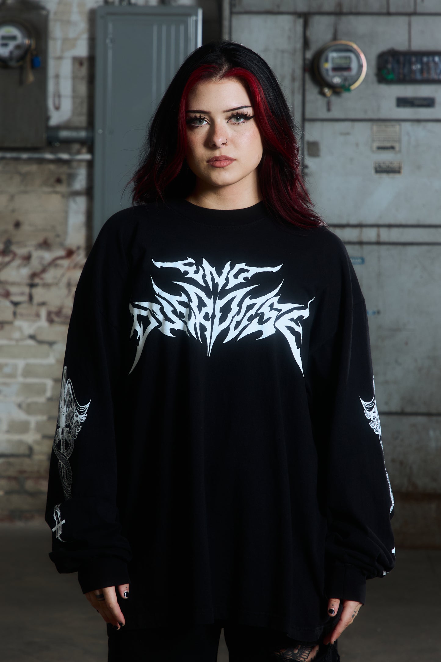 "END OVERDOSE" - HVY MTL L/S