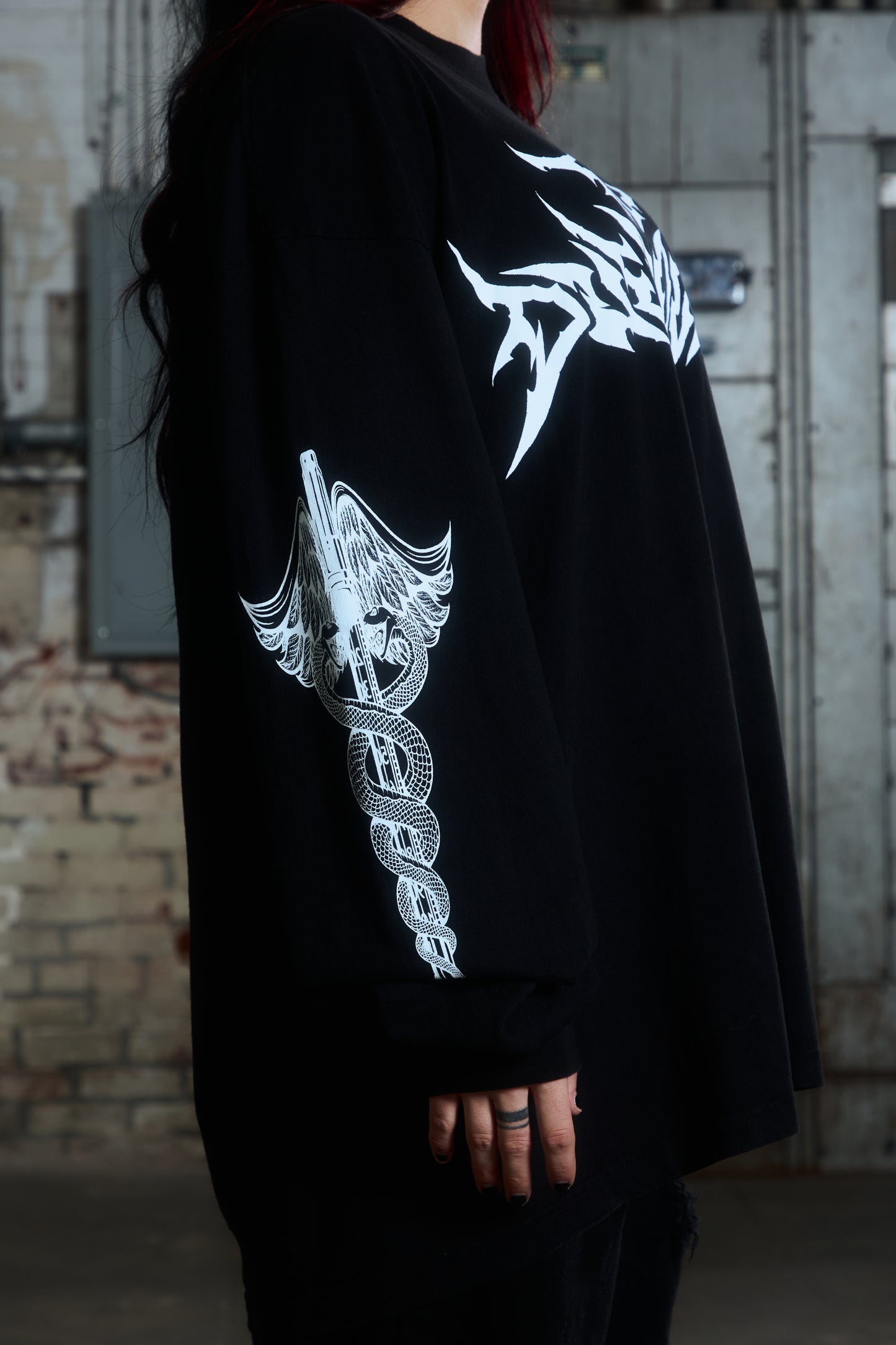 "END OVERDOSE" - HVY MTL L/S