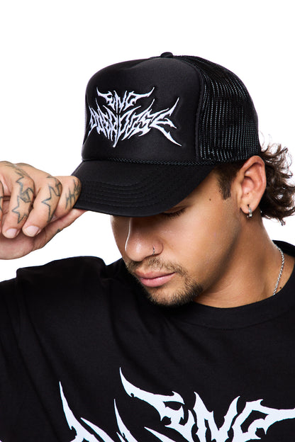Metal Logo Trucker Hat