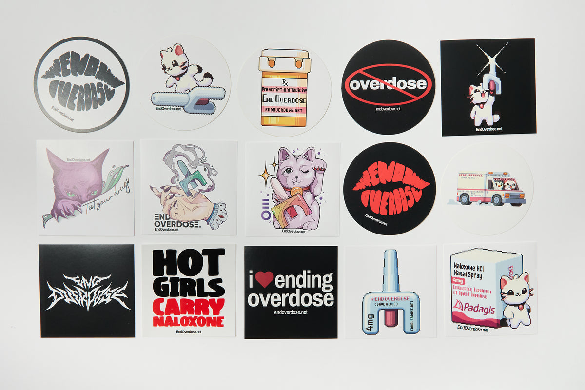 Encore Collection Sticker Sticker Packs – End Overdose