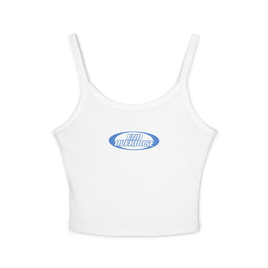 End Overdose Circle Logo Spaghetti Tank
