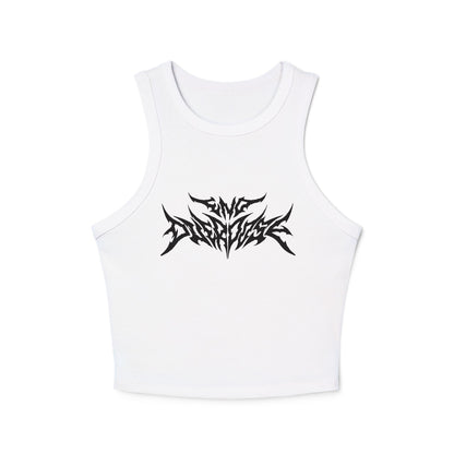 Heavy Metal Logo - Micro Rib Racer Tank