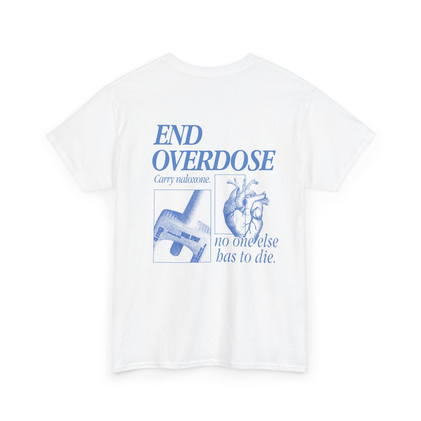 Carry Naloxone Heart T-Shirt