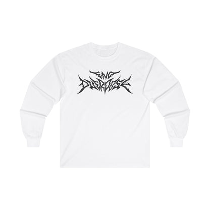 White Metal-Font long Sleeve