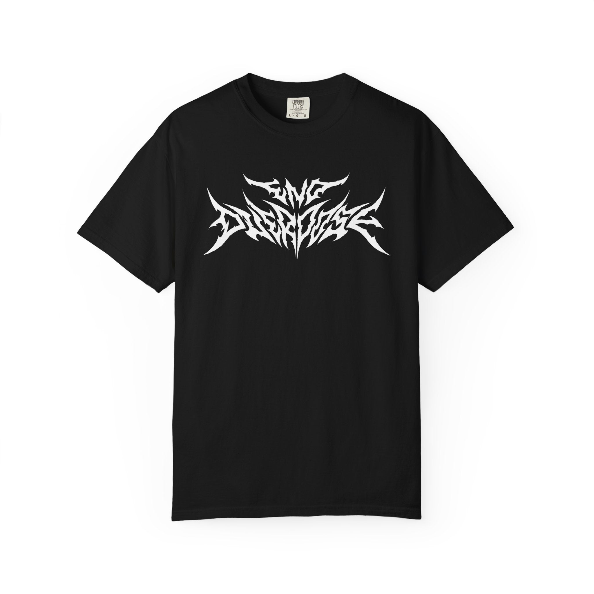Black Metal Font T-shirt – End Overdose