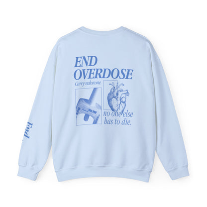 Carry Naloxone Heart Crewneck