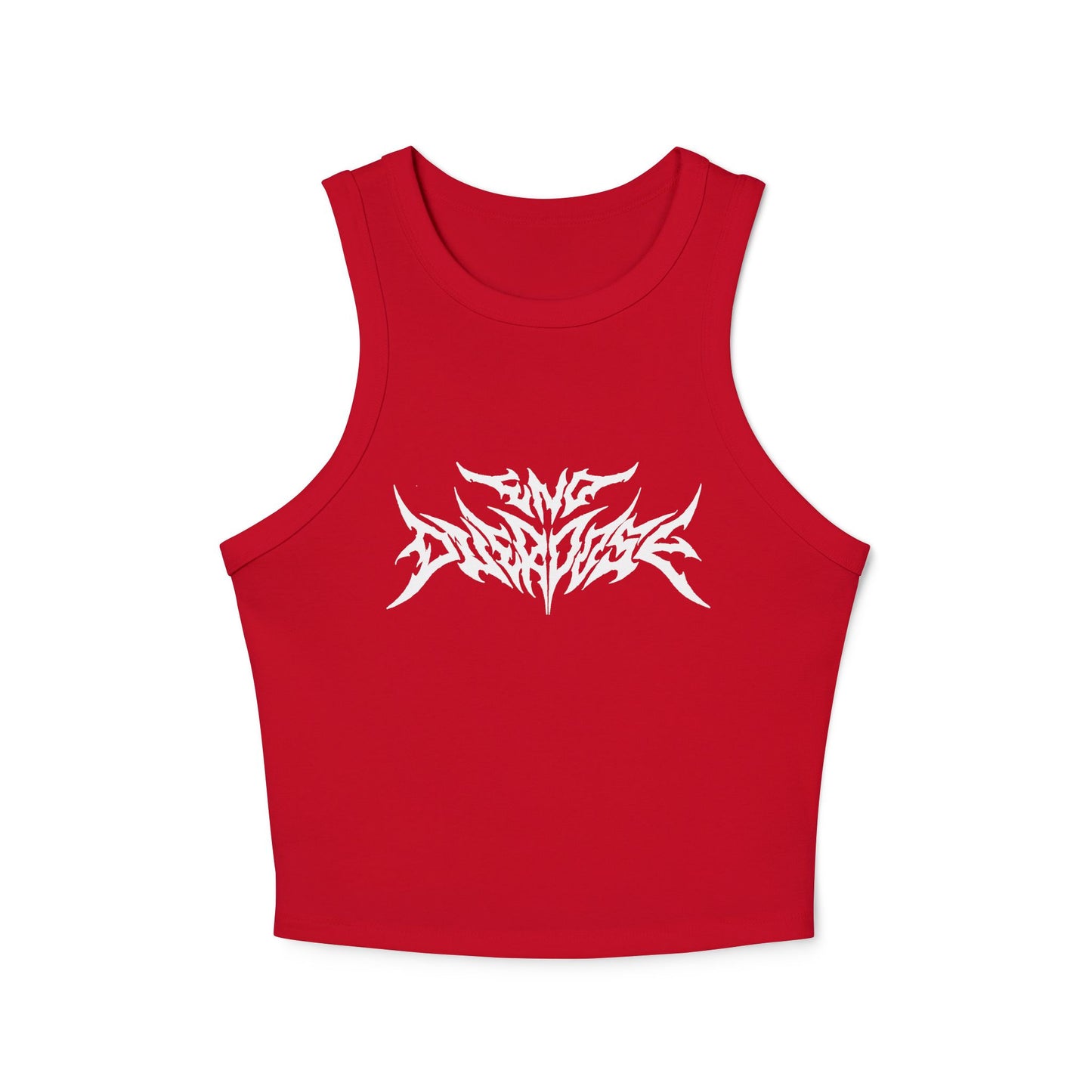 Heavy Metal Logo - Micro Rib Racer Tank