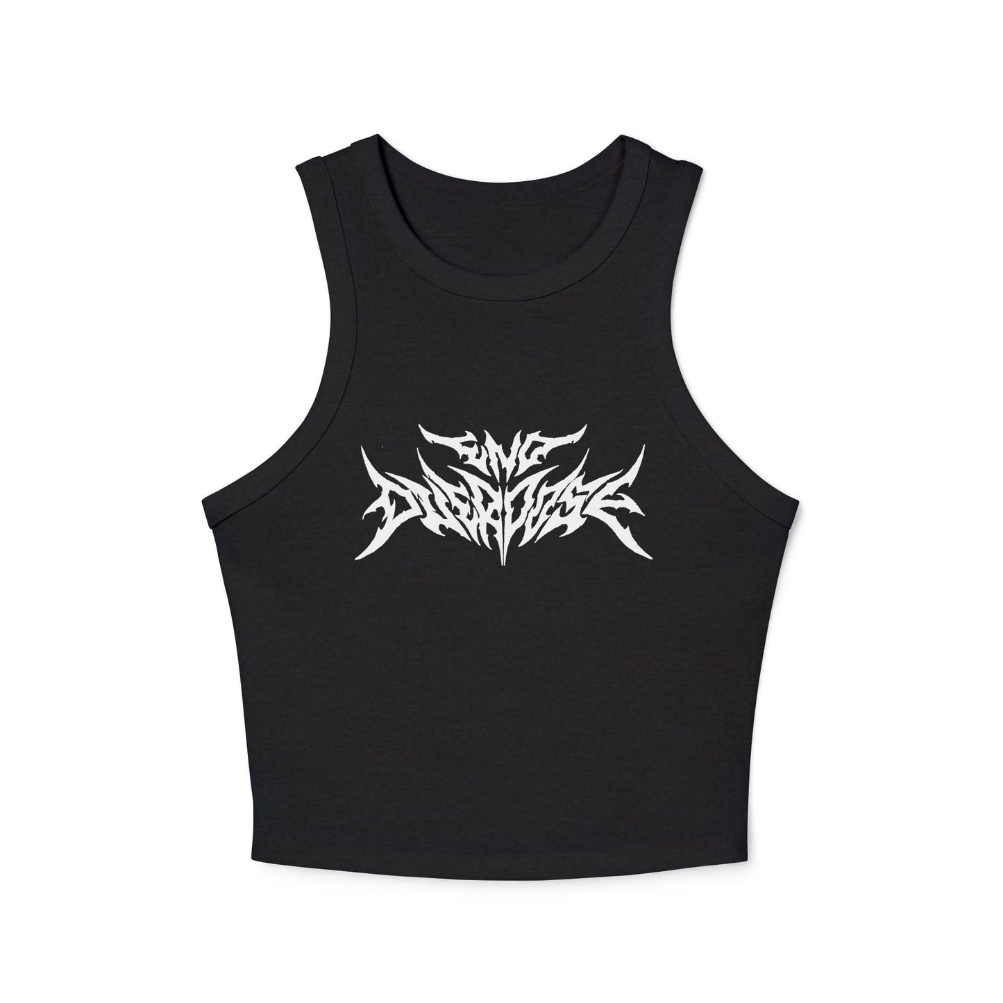 Heavy Metal Logo - Micro Rib Racer Tank
