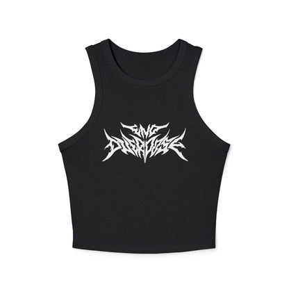 Heavy Metal Logo - Micro Rib Racer Tank
