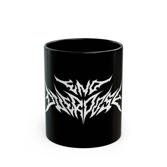 Metal Font Black Mug (11oz, 15oz)