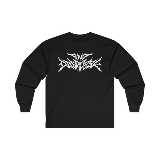 Black Metal-Font long sleeve