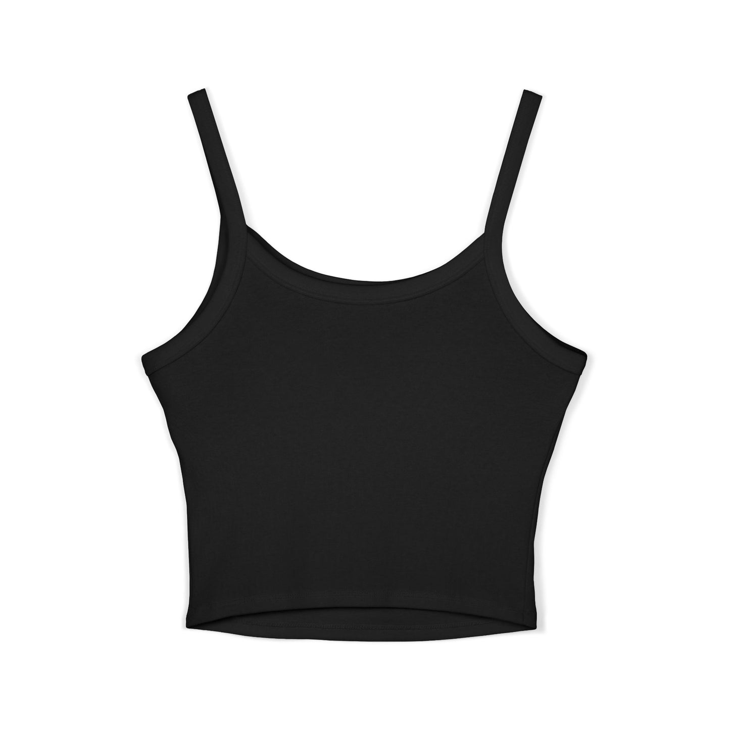 Metal-Font Spaghetti Strap Tank Top