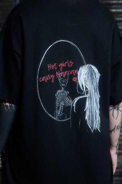 Metal-Font "Hot Girls Carry Narcan"