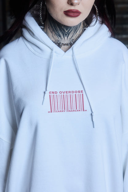 EO Barcode Hooded Sweatshirt
